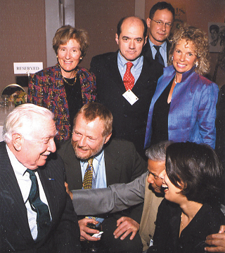 Walter Cronkite and group